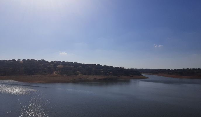 Foto 1 de la ruta de Bikemap "От Rua dos Mendes 85A, Reguengos de Monsaraz до Португалия"