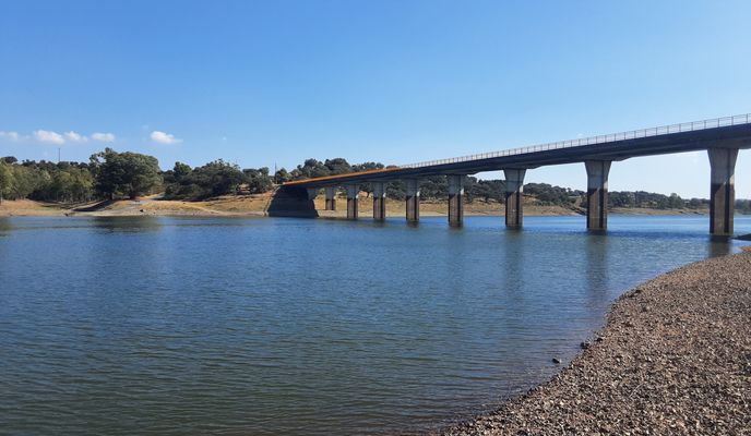 Foto 2 de la ruta de Bikemap "От Rua dos Mendes 85A, Reguengos de Monsaraz до Португалия"