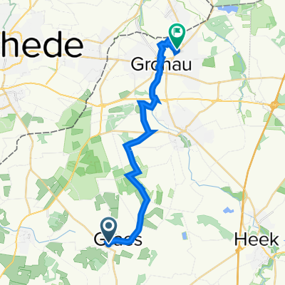 Nach Kiefer 17,3 km