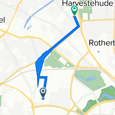 Sternstraße 4, Hamburg nach Bogenallee 3B, Hamburg