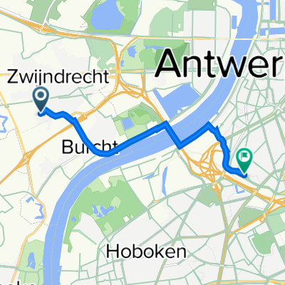 Struikheidelaan 20, Zwijndrecht naar Desguinlei 244, Antwerpen