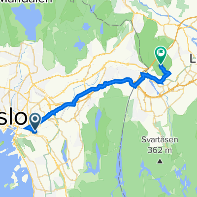 Freserveien 8–14, Oslo to Skjetten