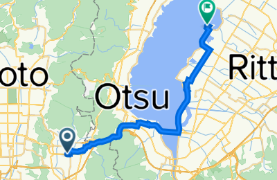 Route in der Bikemap App öffnen