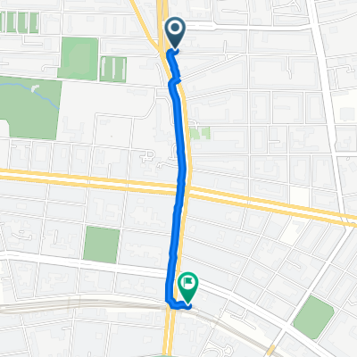 Vinetastraße 65, Berlin nach Schönhauser Allee 78, Berlin