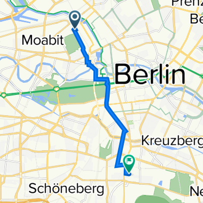 Lehrter Straße 30, Berlin nach Fidicinstraße 40, Berlin