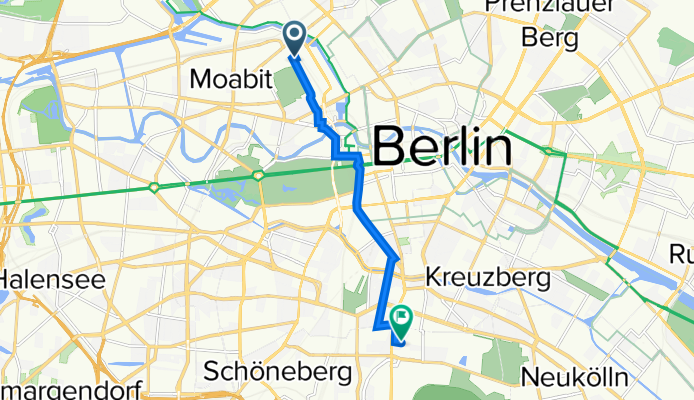 Lehrter Straße 30, Berlin nach Fidicinstraße 40, Berlin