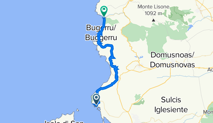 3A. ​Portovesme to Portixeddu