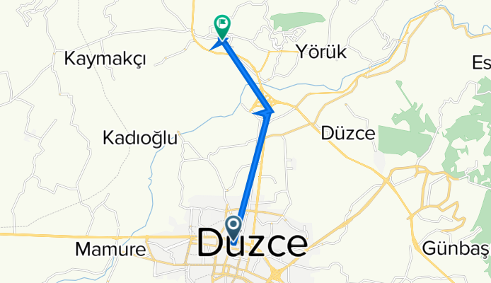 D100 Yanyolu 339 nach Cumhuriyet Caddesi No:75