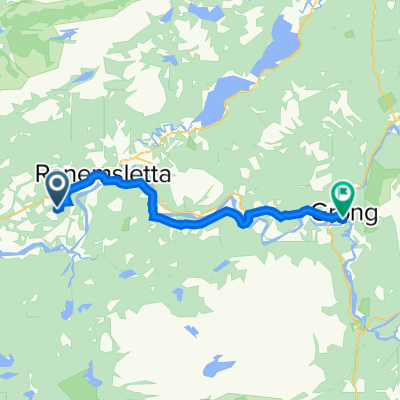 Tetlivegen 142–164, Skage i Namdalen to Medjåvegen 45–55, Grong