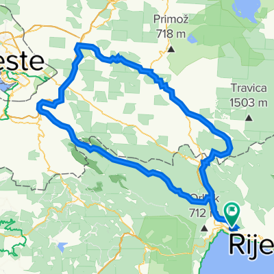 Kastav - Vodice - Kozina - Divaca - Bistrica - Kastav