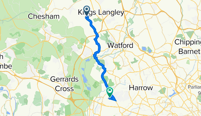 Post Office, Chapel Croft, Kings Langley to Hillingdon, Ruislip