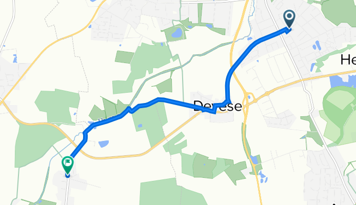 Greiffenberger Straße 66, Hemmingen nach Ihme-Roloven Deveser Straße, Ronnenberg
