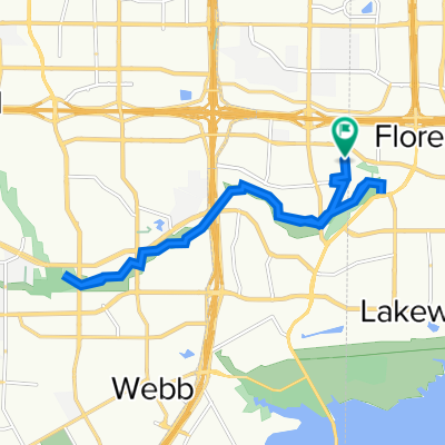 4109 Whitman Ln, Grand Prairie to 4105 Whitman Ln, Grand Prairie