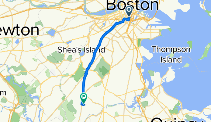 1–99 Bennet St, Boston to 234 Huntington Ave, Boston