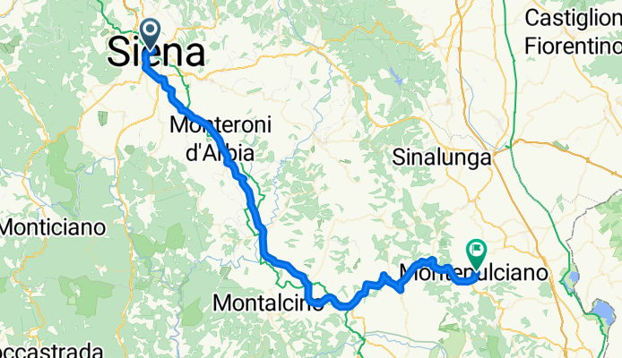 Siena - Montepulciano