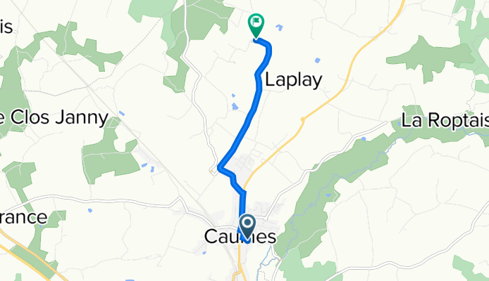De Rue de Saint-Méen 1, Caulnes à Le Chesnay Langouron 19, Caulnes
