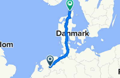 Route in der Bikemap App öffnen