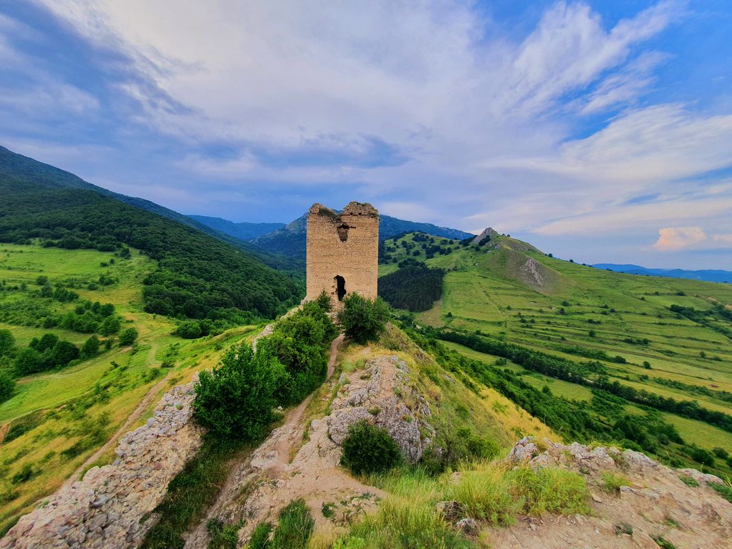Rimetea MTB Green 40 km (ADE 260) Rimetea - Dealu Rosu - Podeni - Poiana Aiudului - Cetatea Trascaului - Rimetea