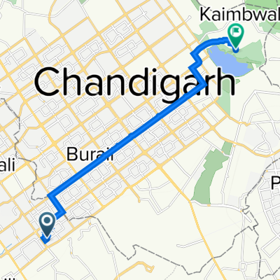 1449/3, Sahibzada Ajit Singh Nagar to Forest area chandigarh, Chandigarh