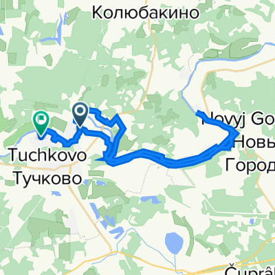 Тучково до улица 5-я Петровская, 30, Тучково