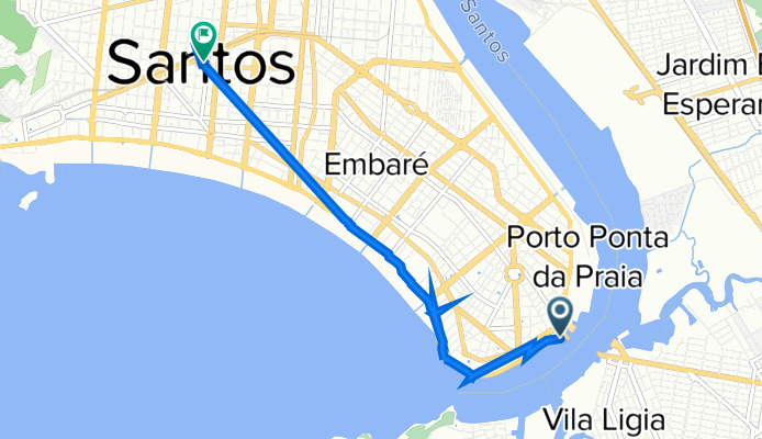 De Avenida Almirante Saldanha da Gama 182 a Rua Bahia 28