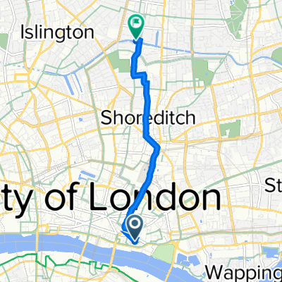 9 Idol Lane, London a Canal Walk, London