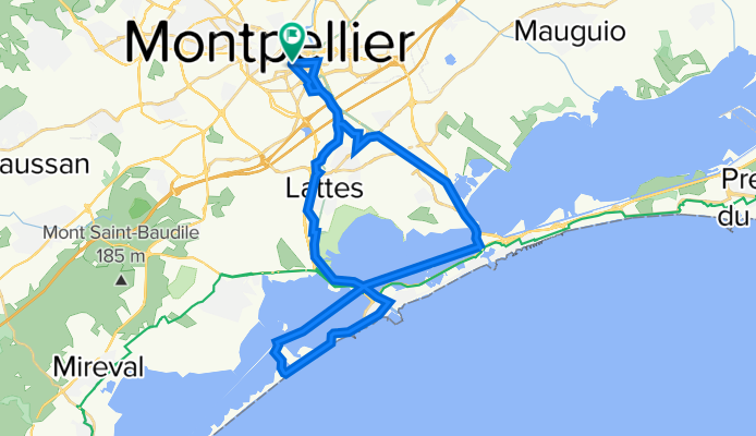 Avenue du Pont Juvénal, Montpellier à 50 Avenue du Pont Juvénal, Montpellier