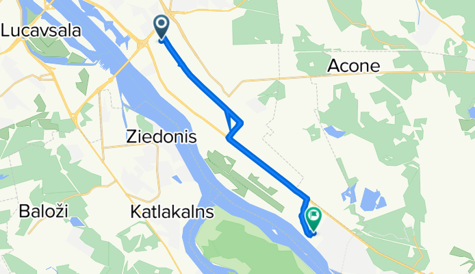Maskavas iela 257, Rīga to Jaunsaimnieku iela 29, Rīga