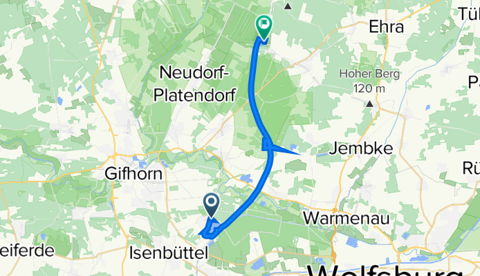 Eichenpfad 2, Isenbüttel nach Bernsteinallee 5-7, Sassenburg