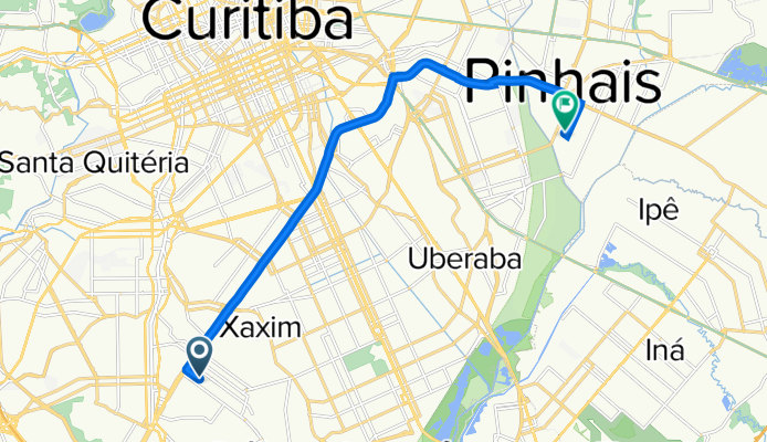 De Rua Batista da Costa 387 a Rua Rio São Francisco 760