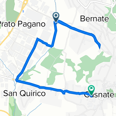 Via Adda 20, Casnate con Bernate a Via Roma 13, Casnate con Bernate