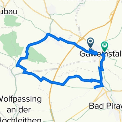 Doktor-Baumgartner-Straße 2, Gaweinstal nach Brünner Straße 4, Gaweinstal