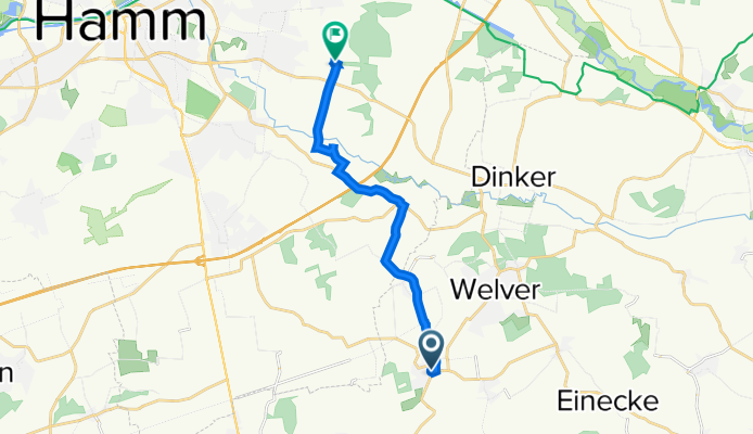 Heckenbrei 12, Welver nach Baumstraße 31, Hamm