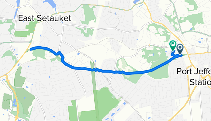 Setauket-Port Jefferson Greenway, Port Jefferson Station to 39 Piedmont Dr, Port Jefferson Station