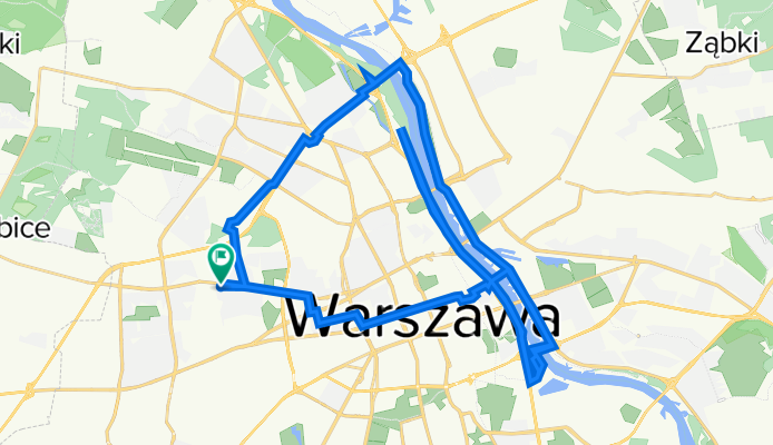 Władysława Przanowskiego 32, Warszawa do Władysława Przanowskiego 32, Warszawa