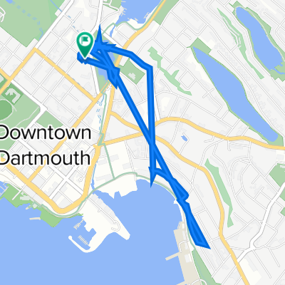 Crichton Avenue 55, Dartmouth to Crichton Avenue 55, Dartmouth