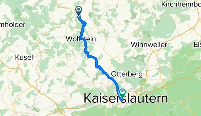 Hauptstraße, Lohnweiler nach Hellmut-Hartert-Straße 1, Kaiserslautern