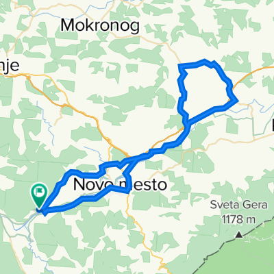 Straža - Šmarješke toplice - Škocjan