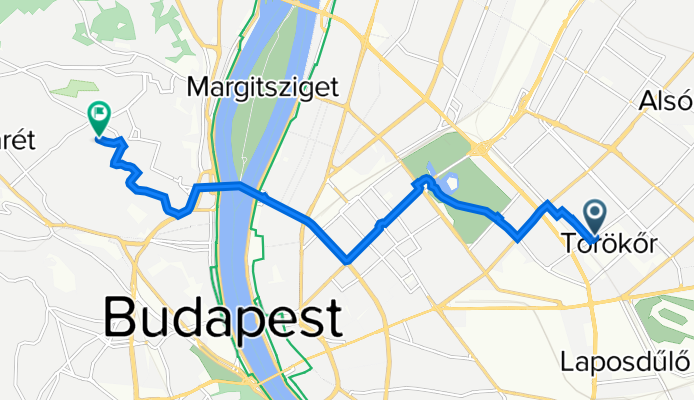 Egressy út 27-29a., Budapest to Tövis utca 9a., Budapest