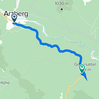 Recovered Route