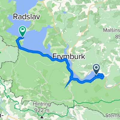 Lipno nad Vltavou až 1638, Černá v Pošumaví