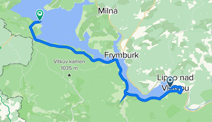 Lipno nad Vltavou až 1638, Černá v Pošumaví