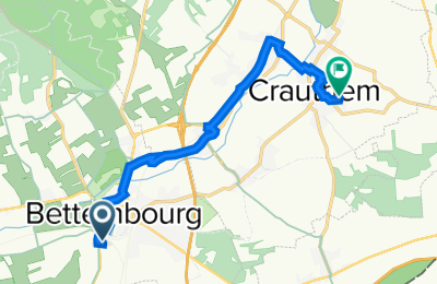 Route in der Bikemap App öffnen