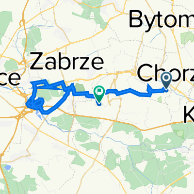 Hajduki 15, Świętochłowice to Władysława Broniewskiego 9, Ruda Śląska