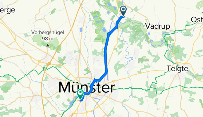 Fuestruper Straße 64, Greven nach Kolde-Ring 21, Münster