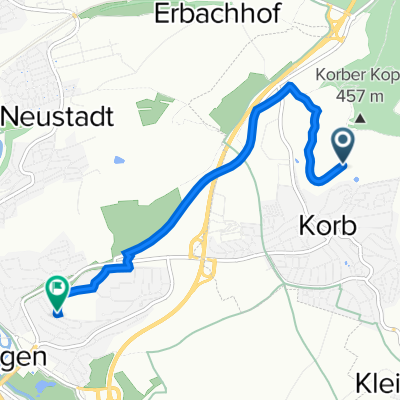 Korb nach Im Sämann 51, Waiblingen