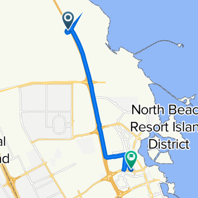 Lusail circuit to home Lusail