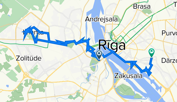 Uzvaras bulvāris 11A, Rīga to Līksnas iela 27, Rīga