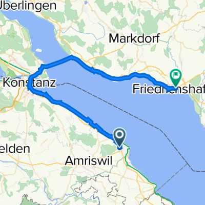 Aaheggstrasse 17, Romanshorn nach Eckenerstraße, Friedrichshafen