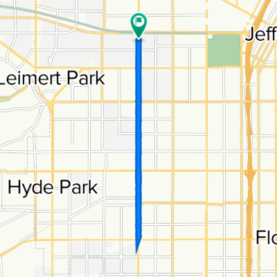 CicLAvia Route (Florence to Exposition via Western) 👨‍👩‍👧‍👦